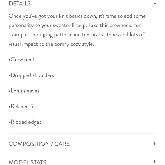 NWT fall winter geometric sweater - Picture 5 of 7